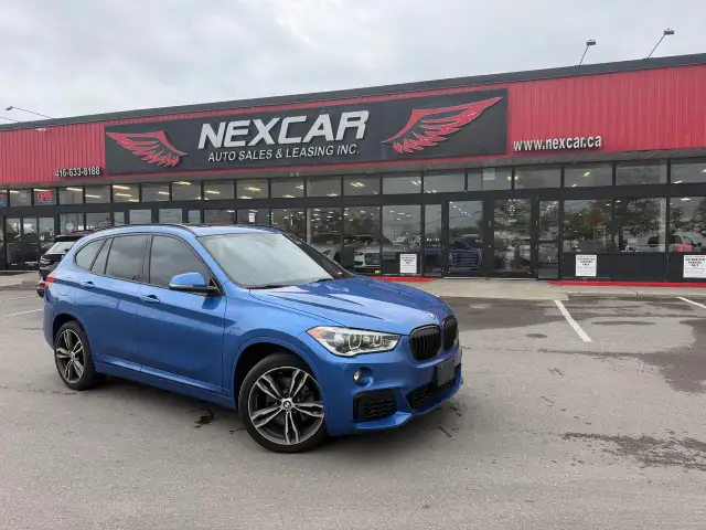 2018 BMW X1 XDRIVE M-SPORT PKG LEATHER PANO/ROOF NAVI CAMERA
