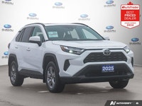 New Price! White 2025 Toyota RAV4 XLE ALLOYS | SUNROOF | AWD| POWER LIFTGATE AWD 8-Speed Automatic 2... (image 1)