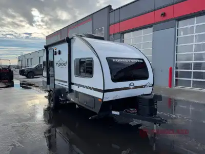 Forest River R-Pod travel trailer RP-190 highlights: Exterior Storage U-Shaped Dinette Kitchen Slide...