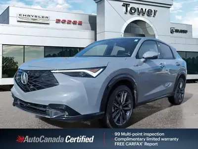 Look at this 2025 Acura ADX A-Spec. Its Variable transmission and Intercooled Turbo Premium Unleaded...