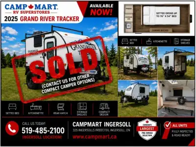 Welcome to CampMart - Ingersoll. PRE-OWNED RV LIQUIDATION SALECampMart RV | 325 Ingersoll Road S, In...