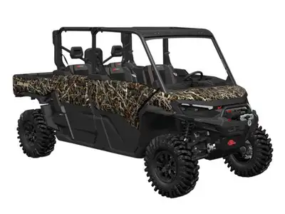 Bay Marine Sales 2026 Can-Am Defender MAX X mr HD11 with half-doors Dark Wildland CamoBay Marinein.S...