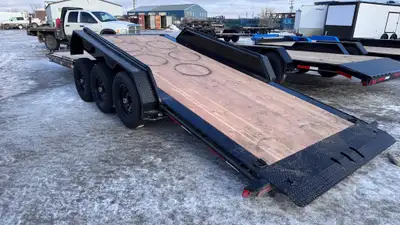 2026 Double A CT217-26 21,000 gvw 10' stationary 16' tilt Powder Coated Torsion Heat treated deck ar...
