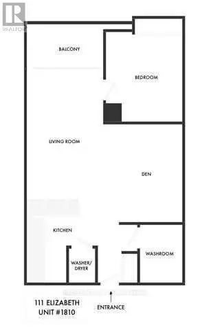 Sub-Penthouse, Almost 700 Sq Ft With 10 Ft Ceiling, 1 Bedroom And Den. Huge Den Can Be 2nd Bedroom....
