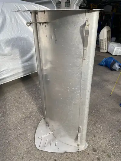 RV Large aluminum wind deflector for $299.00 very good condition. Please txt or e-mail only 403-690-...