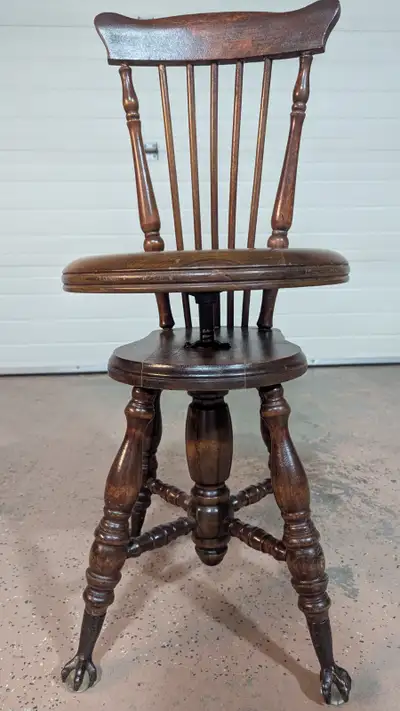 Antique, late 19th century, 1890's, Victorian, adjustable seat, View more