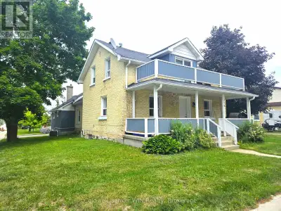 Front half of a duplex home in Mount Forest. Main floor features an eat-in kitchen, living room and...
