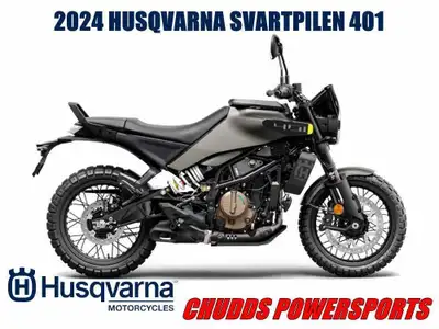 2024 Husqvarna SVARTPILEN 401 ALL-IN PRICE JUST ADD THE TAXES! GET READY TO RIDE DURING THE HUSQVARN...