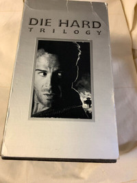 Die Hard Triloge VHS located in Peace River