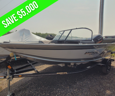 2023 SmokerCraft Ultima 182 Finished in Metallic White Save $5,000 The Ultima 182 by Smoker Craft is...