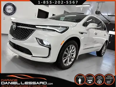 BUICK ENCLAVE AWD AVENIR HUD TOIT BOSE SIÈGES CUIR VENTILÉ ET CHAUFFANT 3.6L MAG 20" PRÊT À PARTIR P...