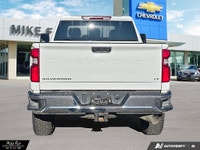 2500 4WD Crew Cab – Summit White with Jet Black interior, deep tint rear glass, power door locks, re... (image 4)
