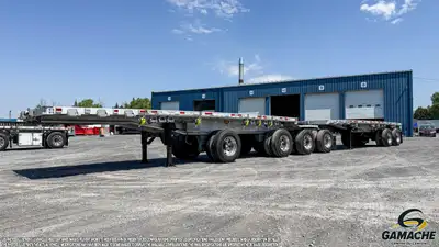 Trailer - # STOCK: R-37189 2015 MANAC 28' + 28' ALUMINIUM B-TRAIN THE VEHICLES ARE LOCATED AT: 609 P...