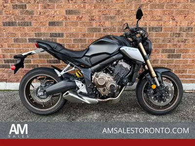 2022 Honda CB650R ABS brakes, only 9,800 KM, SHOWA suspension, fun bike to ride! ***ALL OUR MOTORCYC...