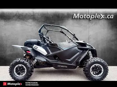 2022 CF Moto ZFORCE 950 eps ZFORCE 950 eps CFMOTO ZFORCE 950 EPS 2022 — 775 km — Stock A-1264 Un côt...
