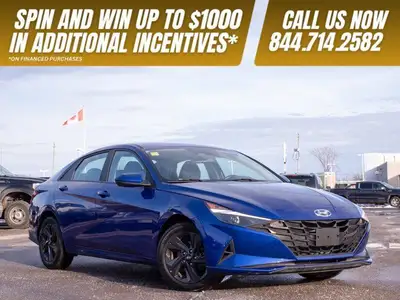 Modern, efficient, and comfortable, the 2023 Hyundai Elantra Preferred is a compact sedan designed f...