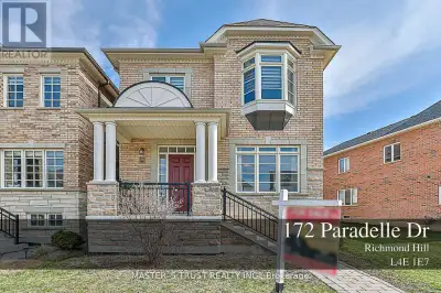 172 PARADELLE DRIVE Richmond Hill (Oak Ridges Lake Wilcox), Onta