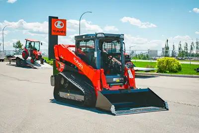 Welcome to Tractorland! Brand new 2026 Kubota SVL110-3 compact track loader, Kubota's most powerful...