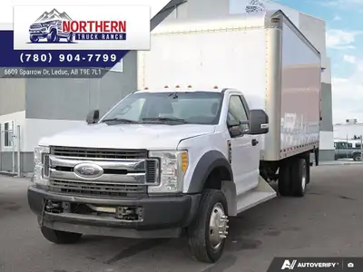 WAS: $40900 NOW: $37900 plus taxes and licensing feesThis 2017 Ford F-450 XL Cube Van is a dependabl...