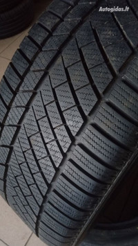 2 x 265/40/19 CONTINENTAL contiwinter WINTER tires 80 % good co