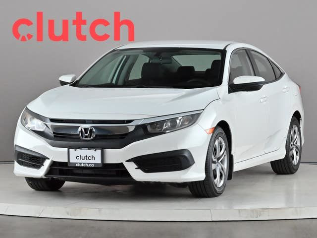 2016 Honda Civic LX w/ Apple CarPlay, Heated Front Seats, Rearvi in Cars & Trucks in Ottawa