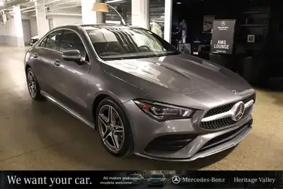 This Mercedes-Benz CLA 250 has a powerful Intercooled Turbo Premium Unleaded I-4 2.0 L/121 engine po...