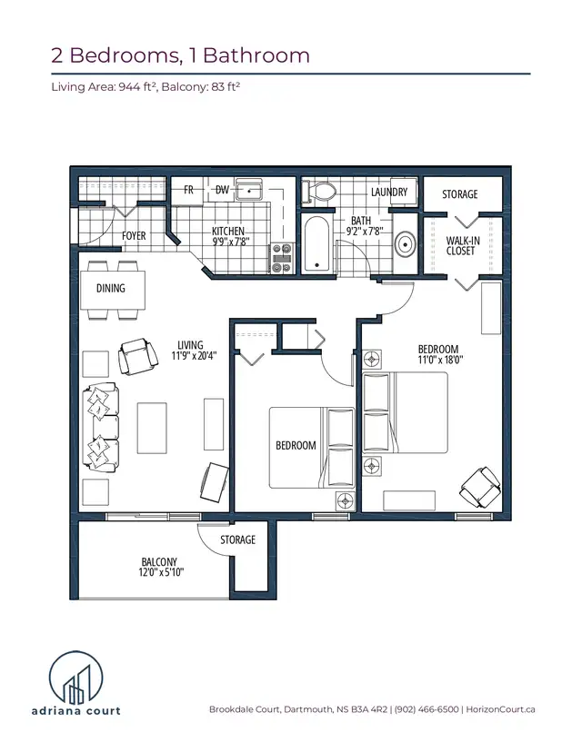 TWO BEDROOM APARTMENT AVAILABLE IN THE HEART OF DARTMOUTH in Long Term Rentals in Dartmouth - Image 15