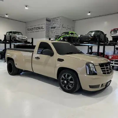Check out this 2009 Chevrolet Silverado Cadillac Escalade conversion dually pick up. This is a compl...