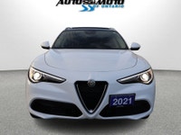 SAFETY INCLUDED ACCIDENT FREE LOCAL ONTARIO CAR ONE OWNER Very Clean Alfa Romeo Stelvio AWD 2.0L Wit... (image 1)