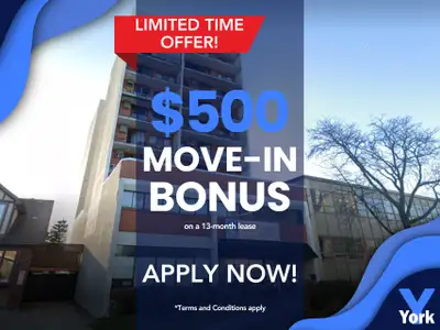 One Bedroom Suite in an ideal location! Don't Miss Out!