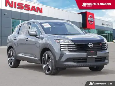 Recent Arrival! 2025 Nissan Kicks SR 4D Sport Utility Gray CVT with Xtronic AWD 2.0L DOHC Finance di...