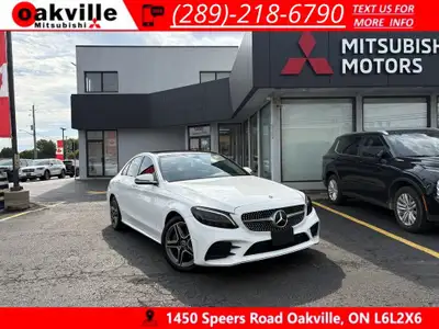 TRADE IN! This 4Matic 2020 Mercedes Benz C300 comes equipped with leather interior, power/memory sea...