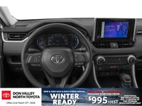 WAS: $43888 NOW: $43588 plus taxes and licensing feesThe 2025 Toyota RAV4 Hybrid LE delivers excepti... (image 1)