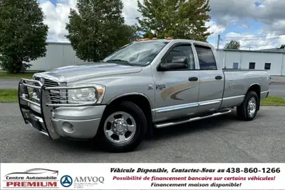 2007 Dodge Ram 3500 CABINE QUAD LARAMIE 6.7L L6 TURBO DIESEL CUMMINS Livraison partout au Québec pos...