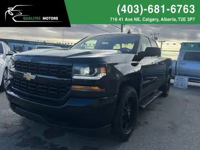 2019 CHEVROLET SILVERADO 1500 CUSTOM NO ACCIDENTS, NO CLAIMS WITH ALL SERVICES UP TO DATE! QualiTee...