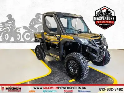 2025 Kawasaki RIDGE LIMITED HVAC Un véhicule utilitaire haut de gamme conçu pour allier confort, per...