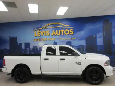 RAM 1500 2019 CLASSIC EXPRESS V-6 3.6 LITRES PENTASTAR QUAD-CAB BOITE 6.4 PIEDS 4X4 / CAMÉRA DE RECU...
