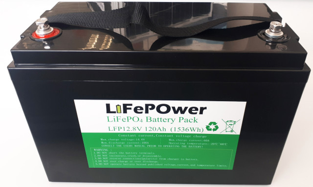 New Lithium Battery LiFePO4 20Ah 100Ah 120Ah 12V 24V 48V in Other in Mississauga / Peel Region
