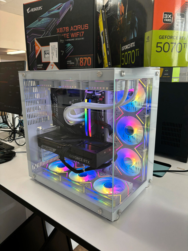 Ryzen 9800X3D w/ RTX 5070 Ti Gaming PC for Sale!!! in Desktop Computers in Saskatoon - Image 4