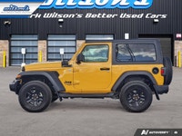 Come see this certified 2021 Jeep Wrangler Sport 2Dr 4WD | A/C | Hard Top | Rear Camera. Its Automat... (image 1)