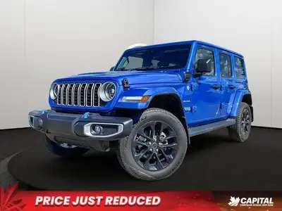 This Jeep Wrangler 4xe has a powerful 2.0 Liter Turbo PHEV engine powering this Automatic transmissi...