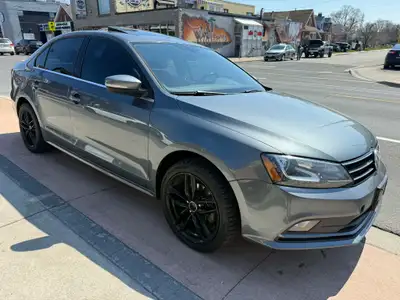 2017 VOLKSWAGEN JETTA HIGHLINE 1.8L 4 CYL FWD AUTOMATIC 183,000 KM NO ACCIDENT CARFAX AVAILABLE! ONE...