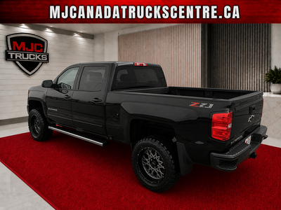 LOW KMS (99,200 KMS) • CUSTOM EDITION • LIFTED • Z71 OFF-ROAD – This 2018 Chevrolet Silverado Crew C...