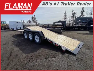 2026 Trailtech 24' Tilt Deck Trailer Axles: (3) 7000lb Torflex Tires: ST235/80R16 E White Mod Rims E...