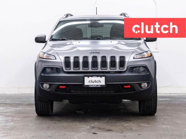 2017 Jeep Cherokee TrailHawk 4WD w/ Apple CarPlay & Android Auto in Cars & Trucks in Ottawa - Image 2