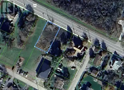 Build a set of semi-detached homes and sever into two separate lots! Great building opportunity with...