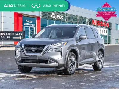 2023 Nissan Rogue SV CLEAN CARFAX | REMOTE START | PANO ROOF Gun Metallic 1.5L DOHC AWD CVT 4D Sport...