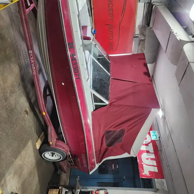 1988 Four Winns 180 Horizon camper cover in Fishing, Camping & Outdoors in City of Toronto - Image 2