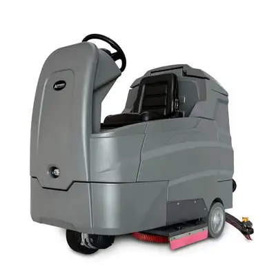 NEW RIDE ON RECHARGEABLE FLOOR SCRUBBING MACHINE 730C300, View more