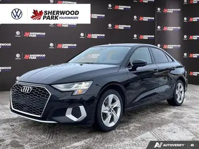 Check out this 2022 Audi A3 Sedan Komfort before it's too late! *This Audi A3 Sedan Is Competitively...